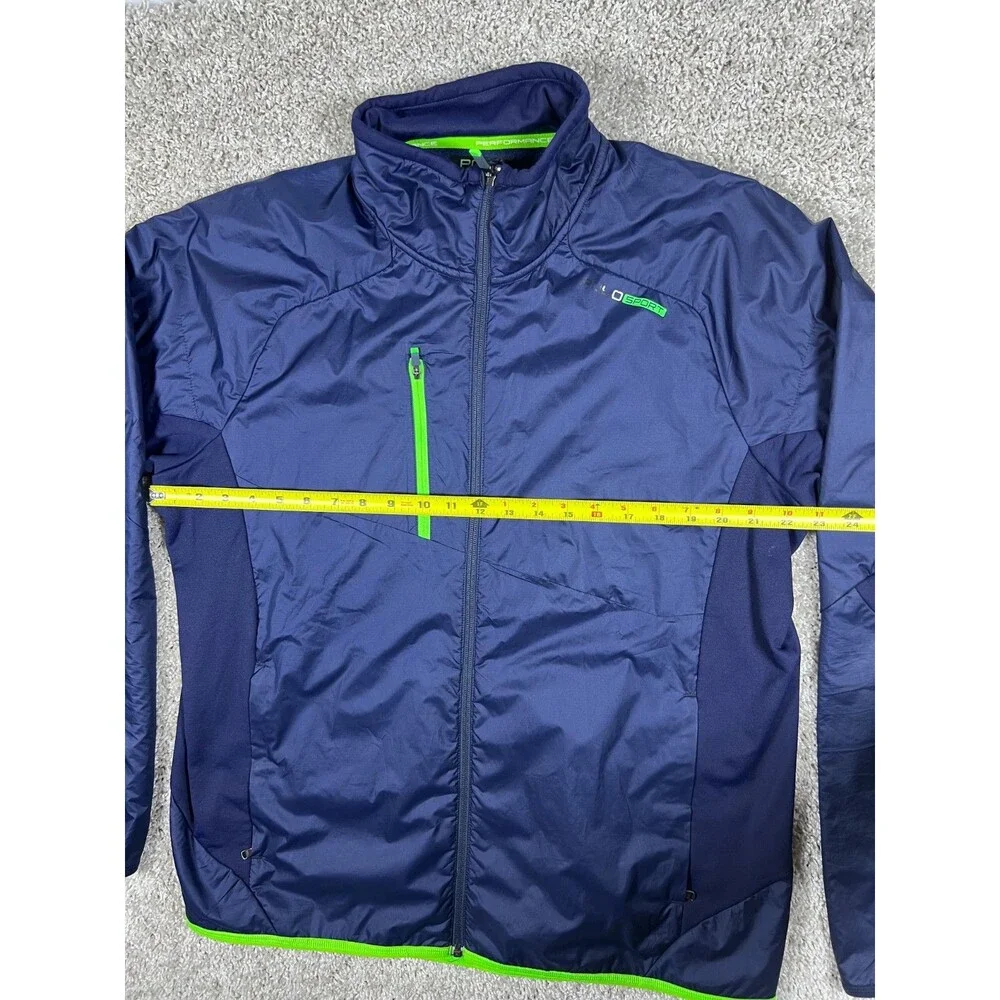 Polo Sport Ralph Lauren XL Windbreaker Running Jacket Y2K Techwear
